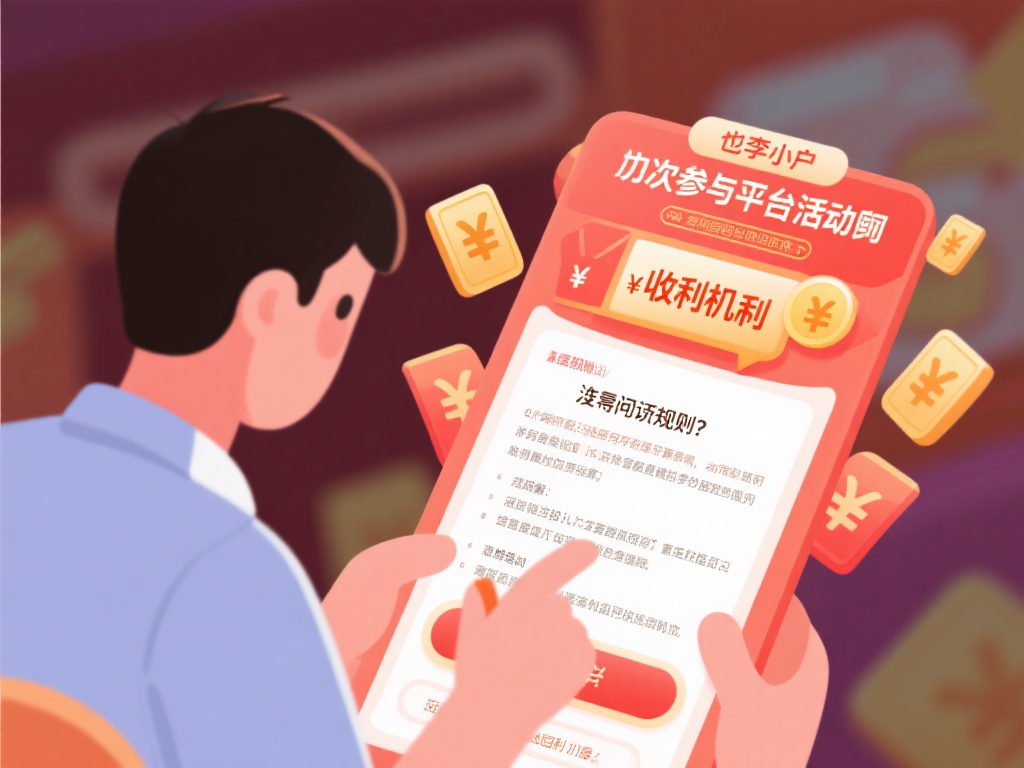 以某用户小李的经历为例，他在初次参与某平台活动时，