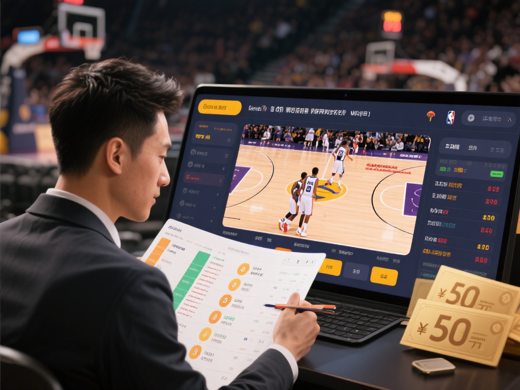 以某位用户为例，他在参与某场篮球赛事预测时，利用平